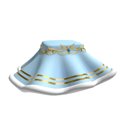 Christmas Blue skirt gold belt s Code Price RblxTrade