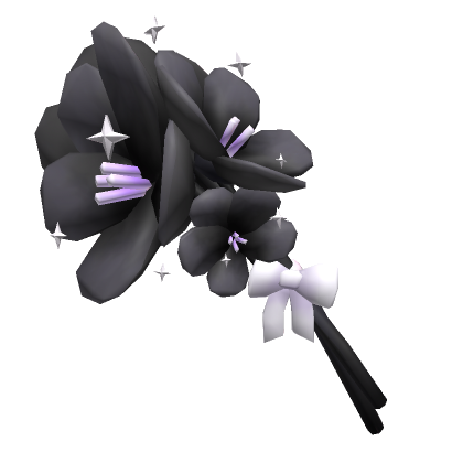 Roblox Item Giant Dark Bouquet