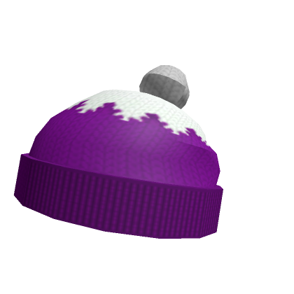 Roblox Item Purple Winter Beanie