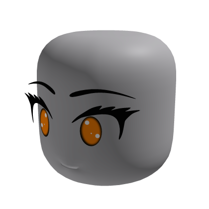 Basic Anime Girl (Orange) - Dynamic Head - Roblox