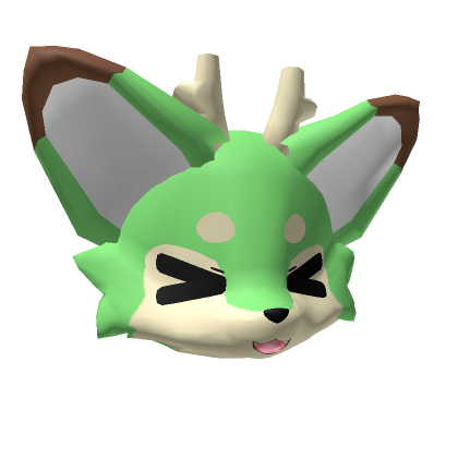Roblox Item Green Flustered Kemono Deer