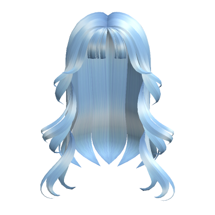 Blue White Hair - Roblox