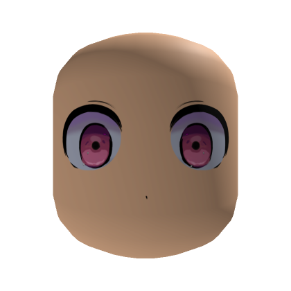 Roblox Item Anime Mask - Poker Face (Color 2)