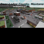 Deer-Lodge County, Montana **OLD MAP **