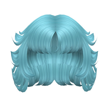 Blue Hair With Bow - Roblox Transparent PNG - 420x420 - Free