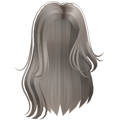 Flowy Natural Wavy Anime Messy Hair Ash Blonde - Roblox