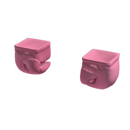 Roblox Item 1.0 Pink Boxing Gloves (Hand)