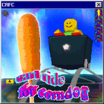 cart ride for corndog [CART RIDE]