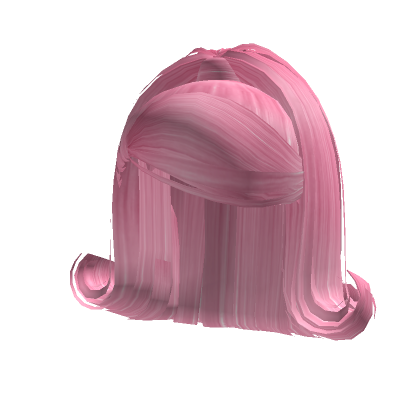 Roblox Item Vintage Ponytail Pink