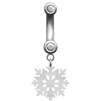 3.0 snowflake winter belly piercing Roblox Item Rolimon s
