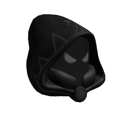 Roblox Item Black Evil Wizard Hood