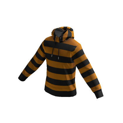 Yellow on sale striped hoodie