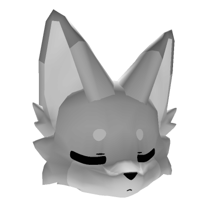 White Tired Kemono Fox | Roblox Item - Rolimon's
