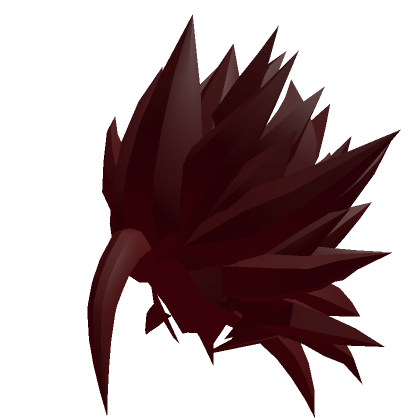 Roblox Item Red Anime Hair