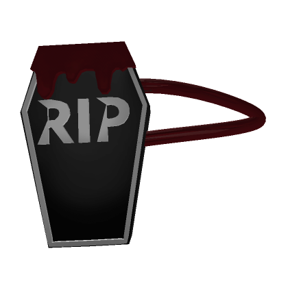 Roblox Item RIP Hairpiece Clip (Halloween Edition)