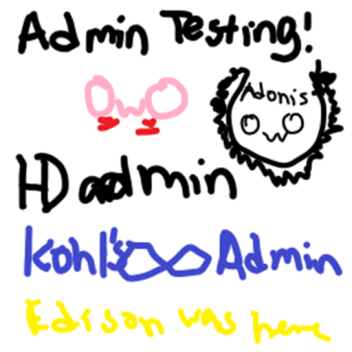 Admin Testing (3 Admins!)