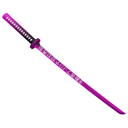 Roblox Item Pink Samurai Katana
