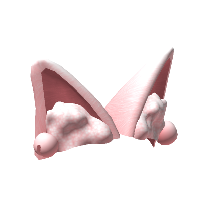 Roblox Item Christmas Cat Ears (Pink)