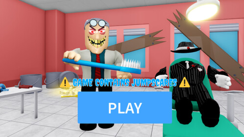 Escape Bob the Dentist! SCARY OBBY - Roblox