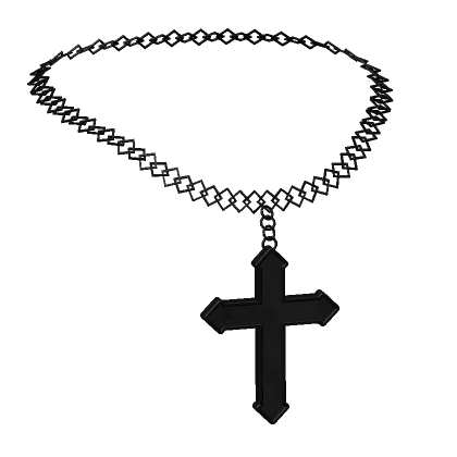 Cross shop necklace roblox