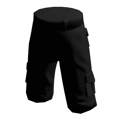 Pantalón Corto de Carga Negro - Roblox