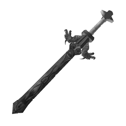Roblox Item Gray Dragon Sword 