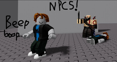 Kill npcs Breaking Point style (GOLDEN UPDATE!) - Roblox