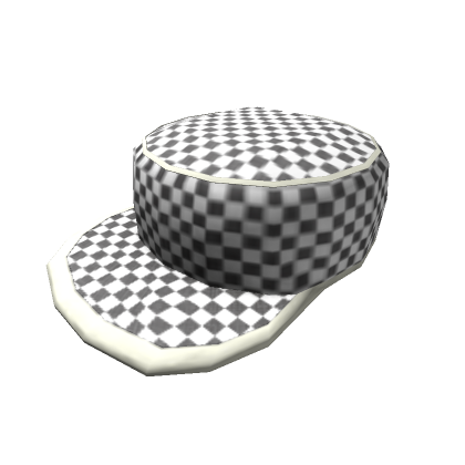 Roblox Item Checkered Painter's Cap