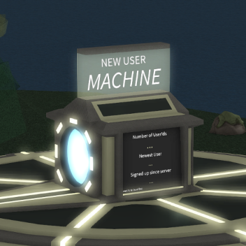 New User Machine