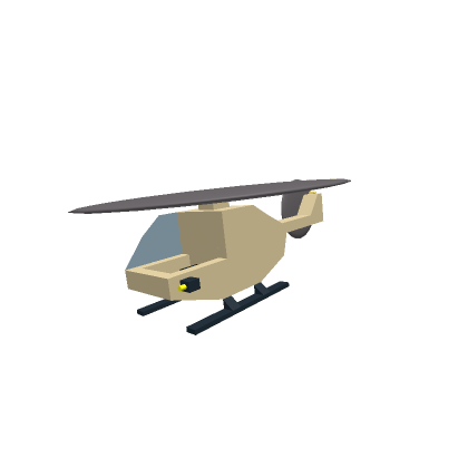 Tan Heli-Wars Helicopter | Roblox Item - Rolimon's