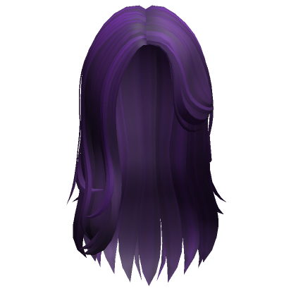 Purple Sunny Tucked Hair