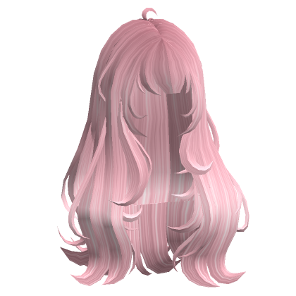 Pretty Long Pink Girl - Roblox Girls Hair Codes Transparent PNG