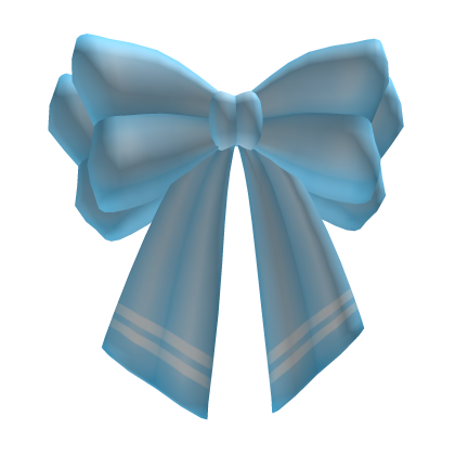 Lovely Cute Blue Bow | Roblox Item - Rolimon's