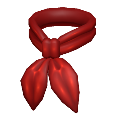 Roblox Item Red 70s Neck Scarf