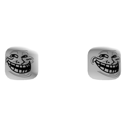 Troll Face Headrow | Roblox Item - Rolimon's