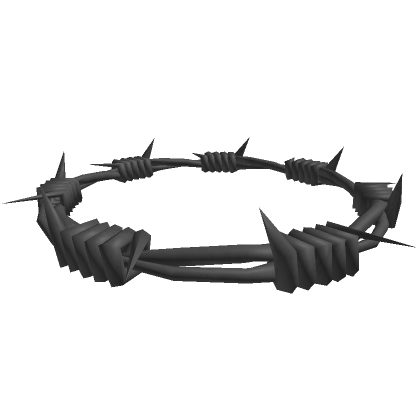 Roblox Item Crown of Wires Grey