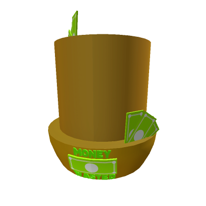 Roblox Item Money Wasted Hat
