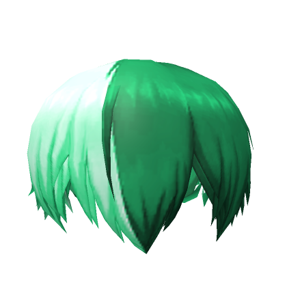 Green Anime Hair - Roblox