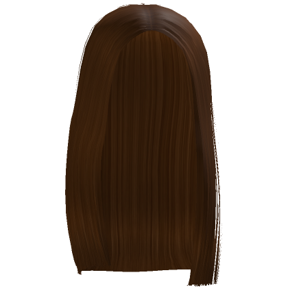 Roblox Item Very Straight Side 2 Hair - Brown