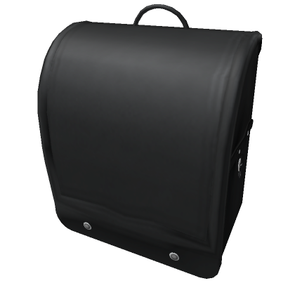 Roblox Item 3.0  Black Japanese School Bag