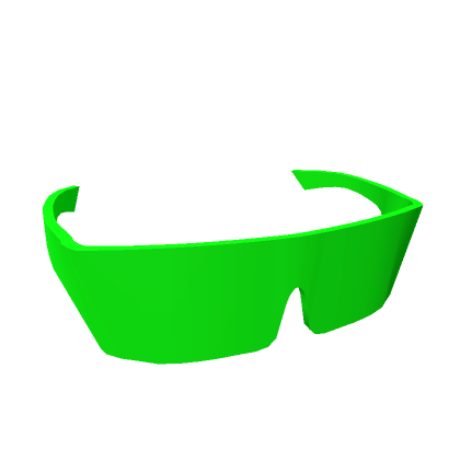 Roblox Item Green Modern glasses