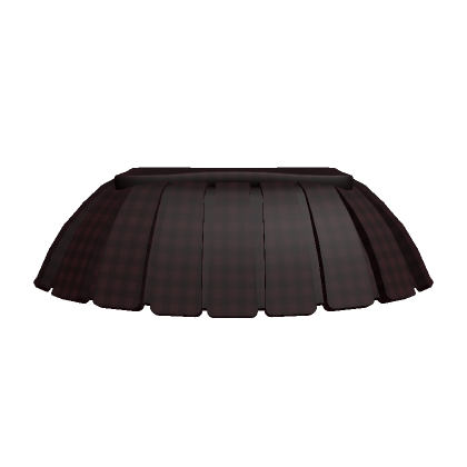 Roblox Item Mini Tennis Skirt Plaid - Dark Red