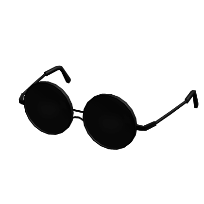 Circle black glasses deals