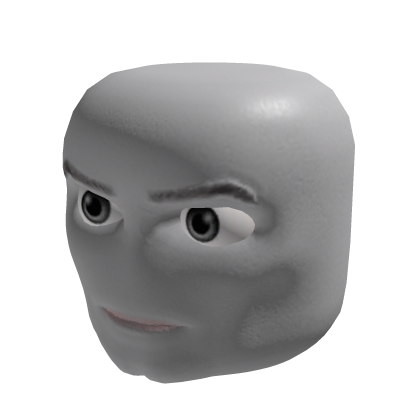 Realistic Man Face - Roblox