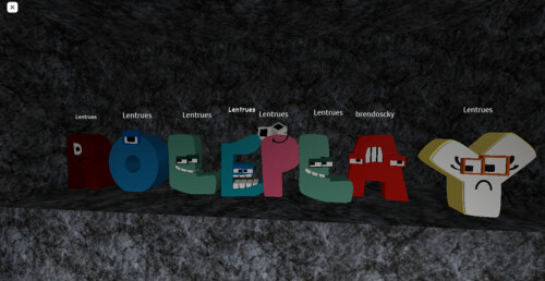 Alphabet Lore 3D Roleplay - Roblox