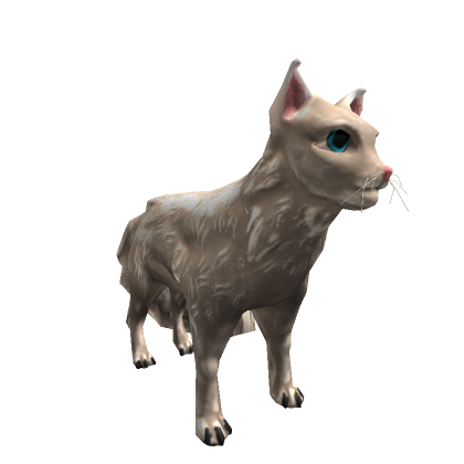 White Cat Pet | Roblox Item - Rolimon's