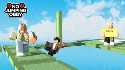 OBBY SEM PULAR e Morreu ACABOU - ROBLOX No Jumping