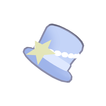 Blue Top Hat - Roblox