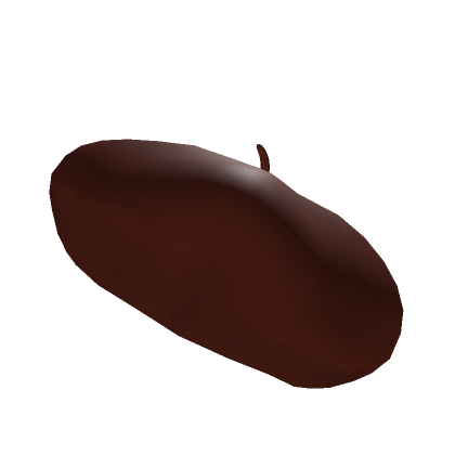 Roblox Item French Beret in Brown