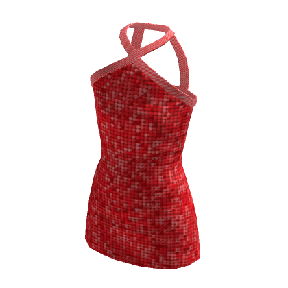 Sequin Mini Dress - Red's Code & Price - RblxTrade